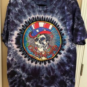 Grateful Dead Uncle Sam Double Sided Tie Dye Mens Shirt L